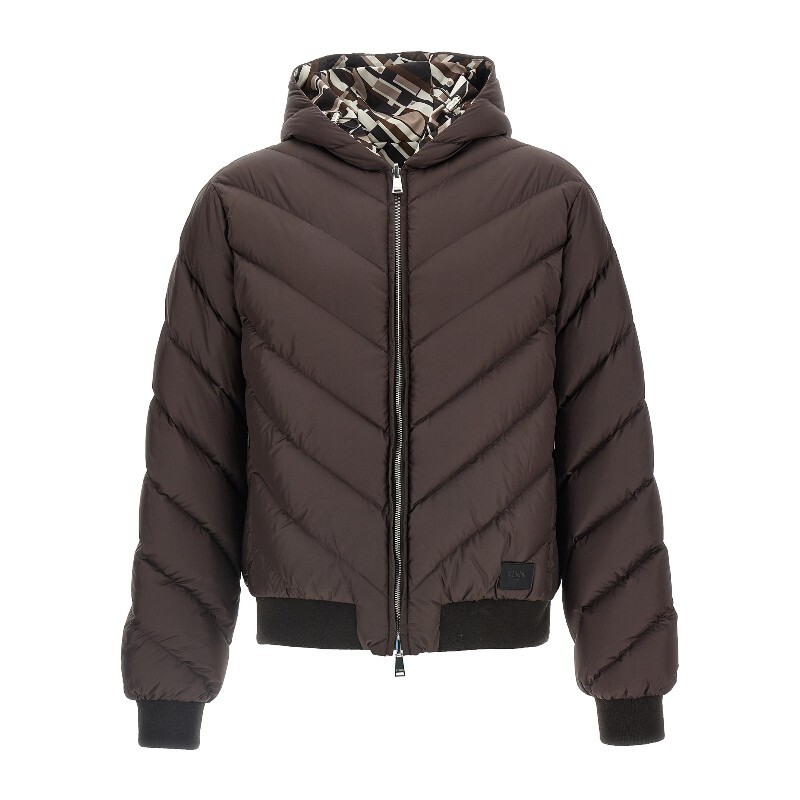 펜디 펜디 리버시블 후드 다운 재킷 FAA969AVIF F0DHP