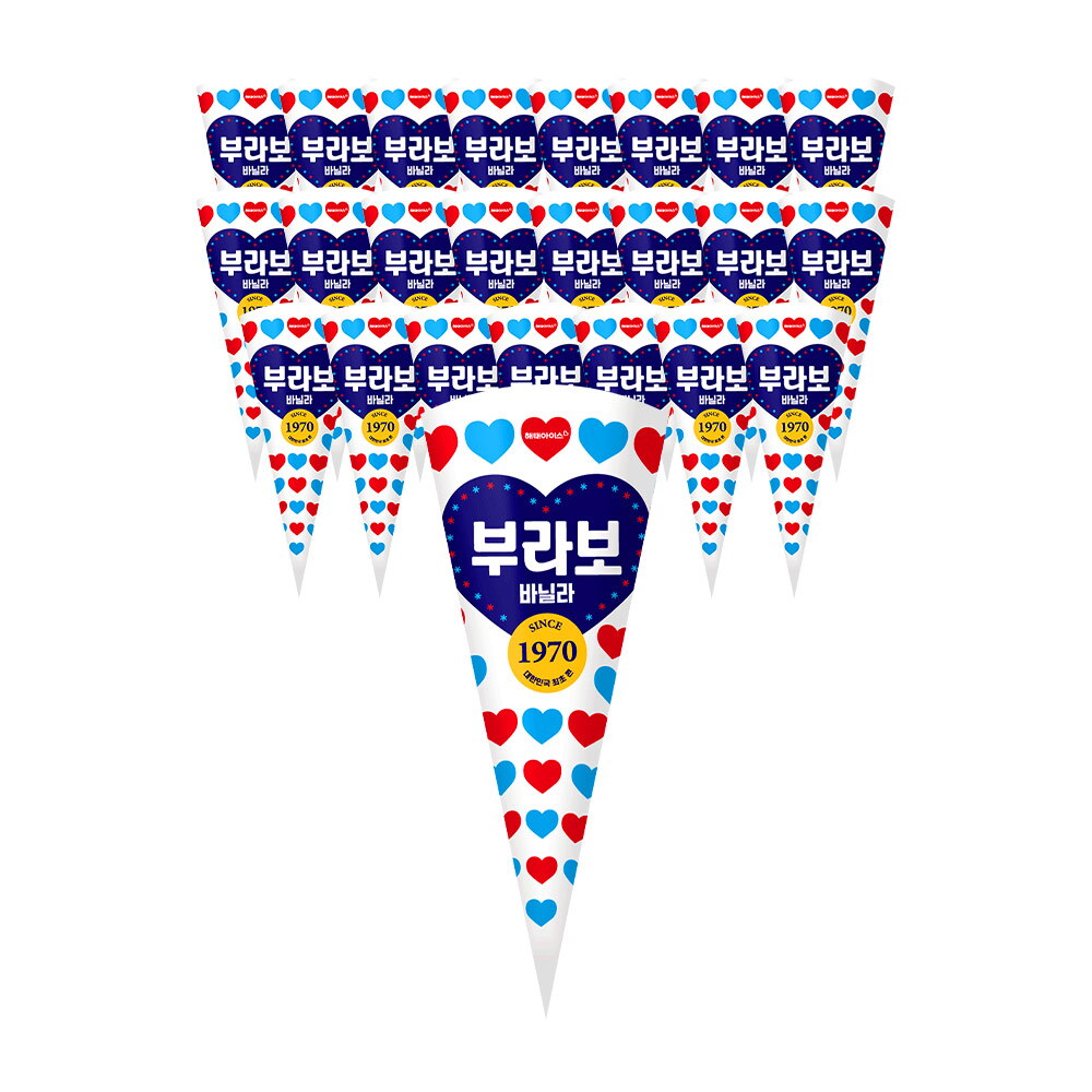 해태 해태 부라보콘 바닐라 24개 콘 아이스크림