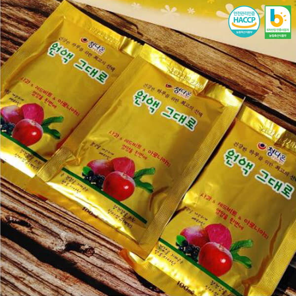 우체국쇼핑 [우체국쇼핑] [익산시] 아로니아 담은 사과비트즙 원액그대로 (100mlx30포)