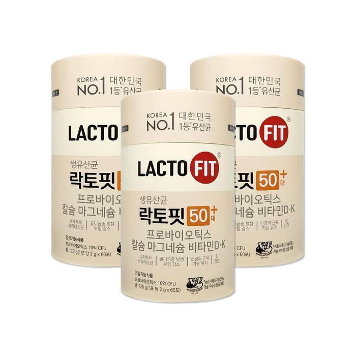 셀러허브 식품 종근당건강 락토핏 생유산균 50대 2g 60포 3개/mjc