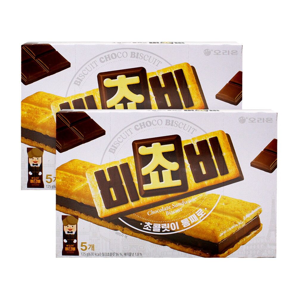 좋은세상 오리온 비쵸비 초코 125g (5개입) x 2곽