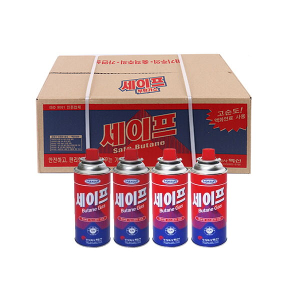 맥선 맥선 세이프 부탄가스 1박스(220g/28개)