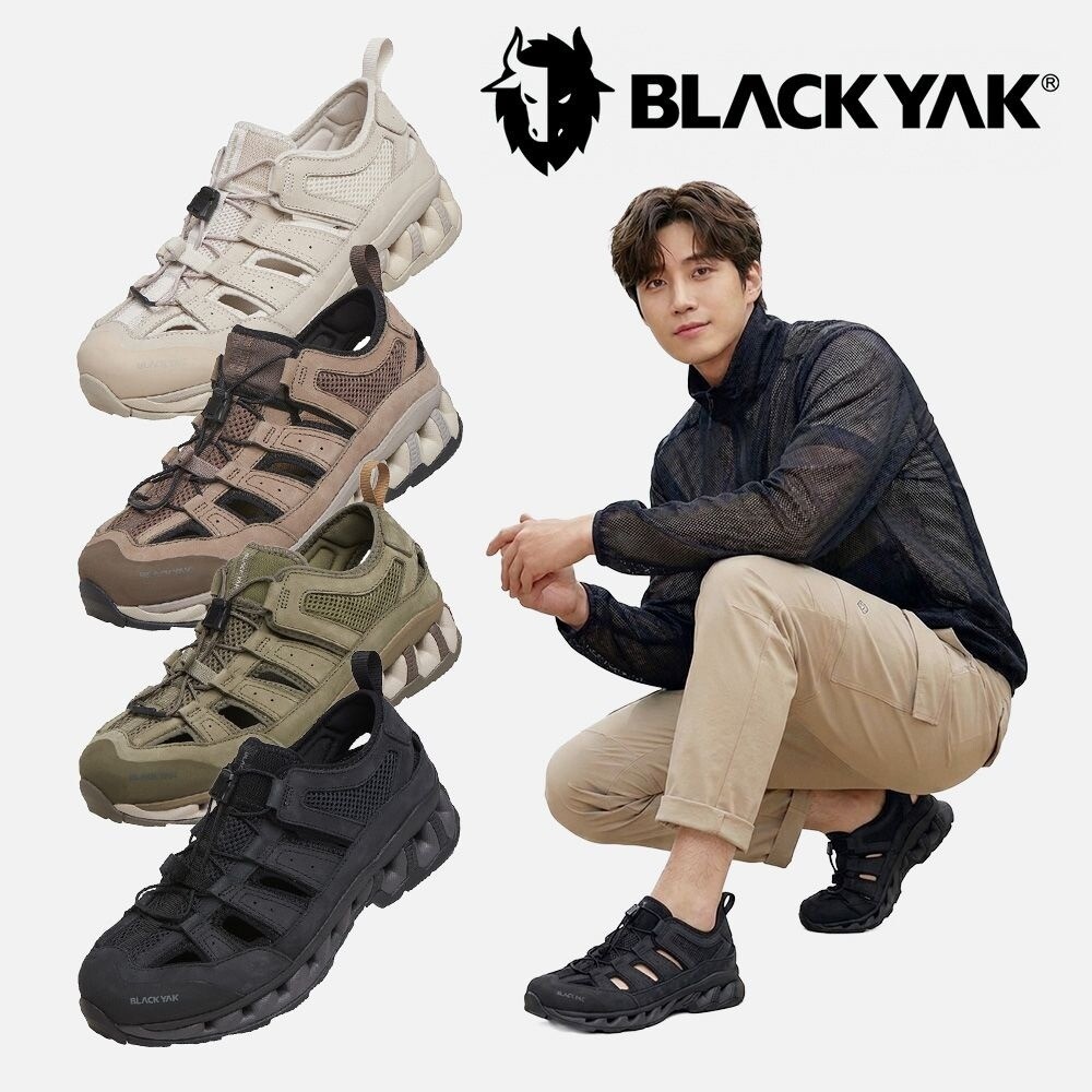 블랙야크(BLACKYAK) 블랙야크 트레킹화 하이킹화 공용 데일리 등산 샌들 워터문 ABYSHM4904 LE1221384708