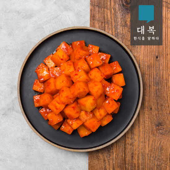 대복 대복 깍두기 5kg (꽃게육수로 시원하고 아삭한 맛)