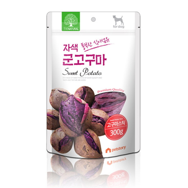 더내추럴 더내추럴 자색 군고구마스틱 300g