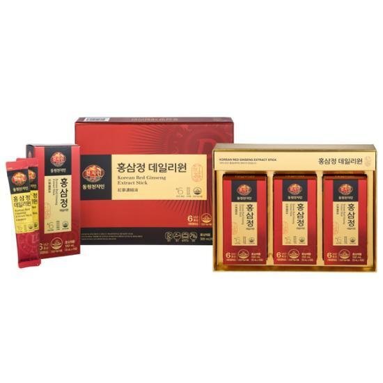 천지인 (동원천지인) 홍삼정 데일리원(10ml×30포/ 2BOX /2개월분)