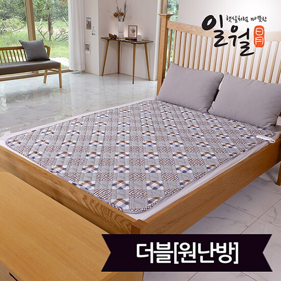 일월 일월 스타일리쉬 스마트 워셔블 카본 전기매트_더블(140x180)_디지털(원난방)