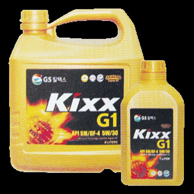 오너클랜 GS칼텍스 가솔린엔진오일(4싸이클) KIXX GX7(G1)5W/30 4L (4)통