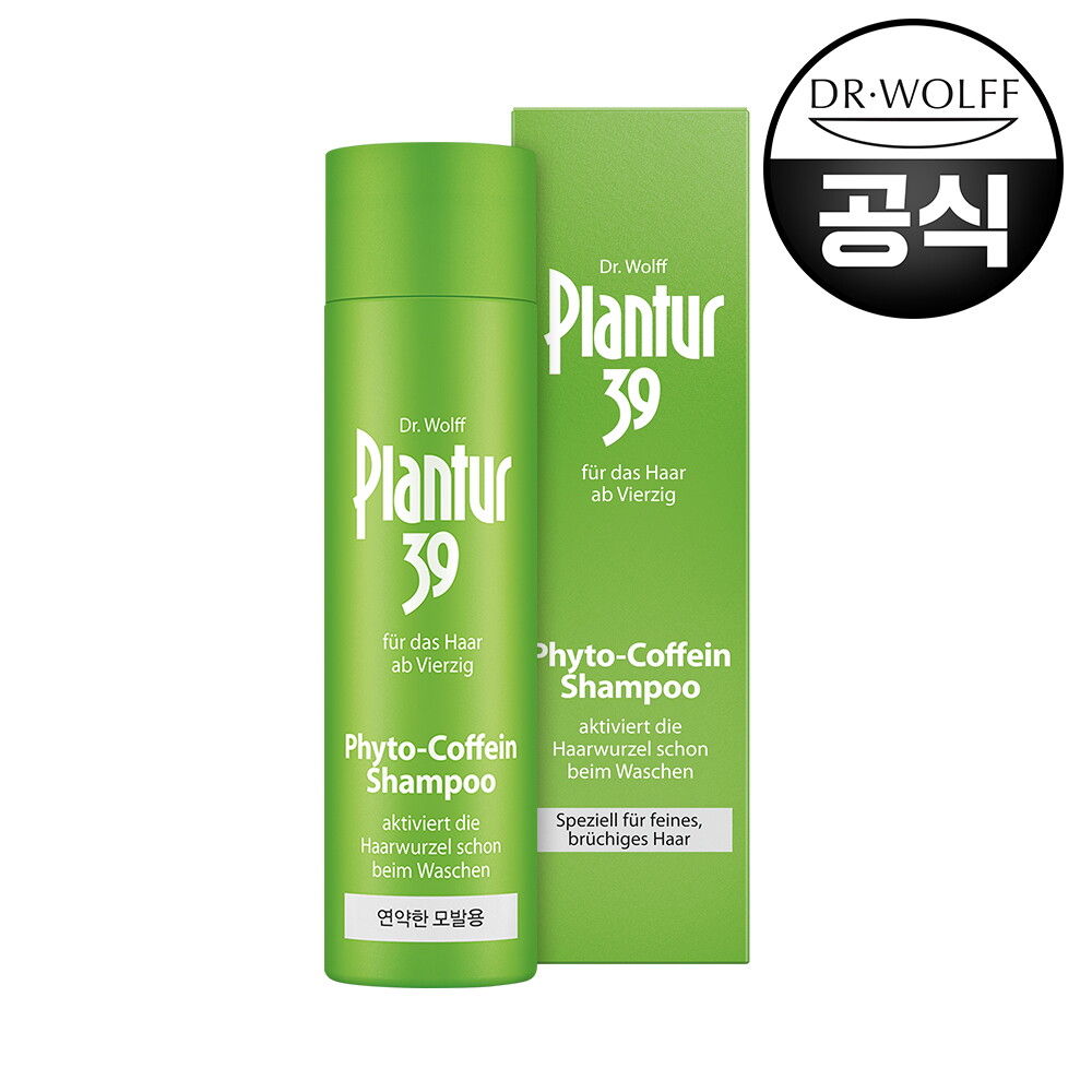 플란투어39 플란투어39 파이토-카페인 샴푸 (가늘고 연약한 모발용) 250ml