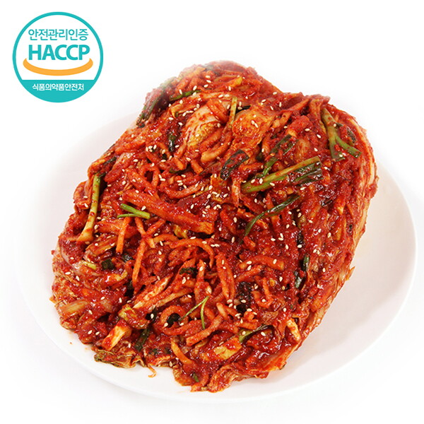 웰굿 HACCP인증 전라도 국내산 보쌈김치 1kg
