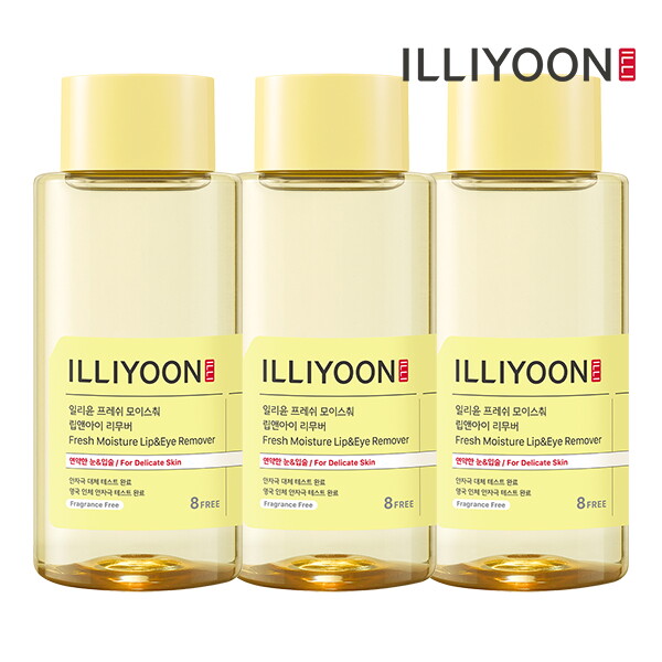 일리윤 일리윤 프레쉬모이스춰 립앤아이리무버 300ml x 3