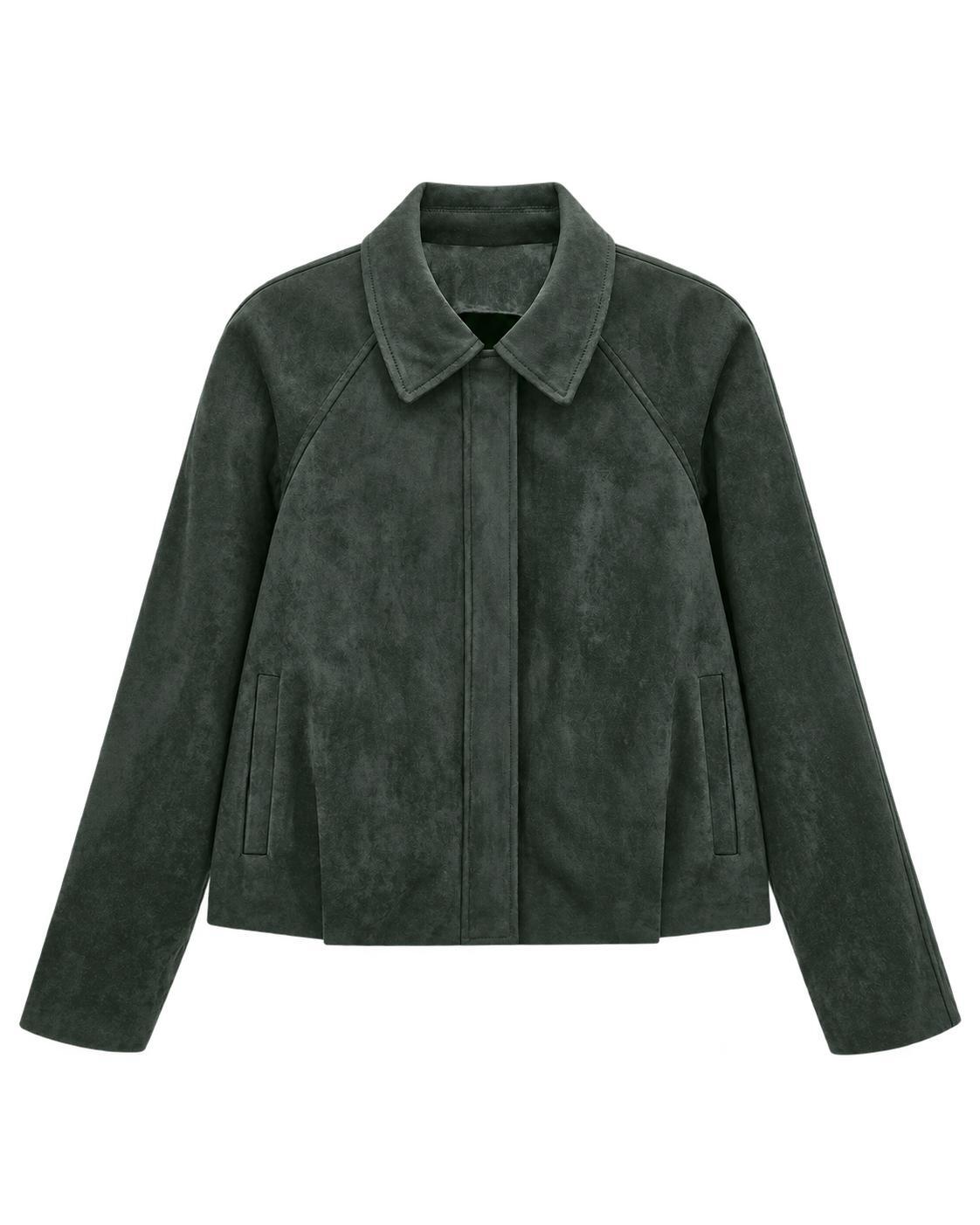 ○26FW Faux 스웨이드 보머 자켓 5