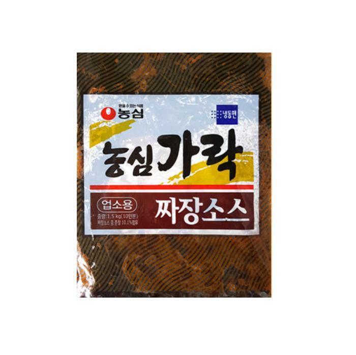 셀러허브 식품 업소용 농심 가락 짜장소스 1.5kg