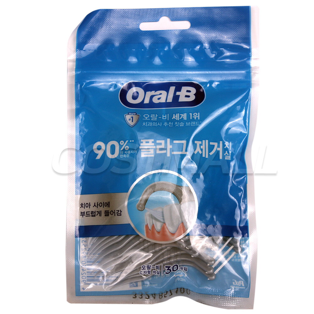 오랄비 오랄비 c자형 치실 30개 플라그제거 코스트코