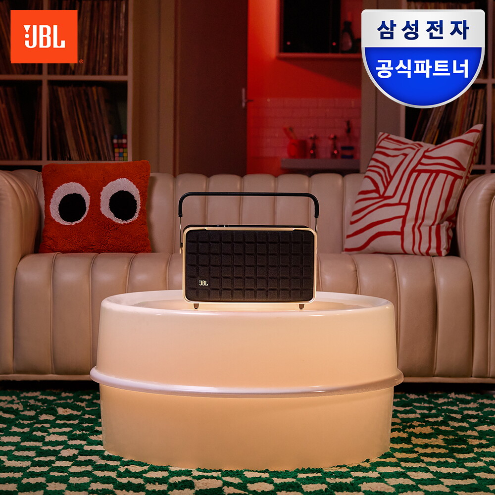 JBL (클릭시 4% 추가할인) 삼성공식파트너 JBL Authentics 300 어센틱 300 홈 인테리어 블루투스 스피커