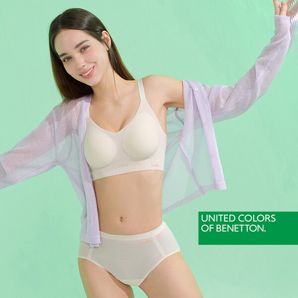 26SS 베네통 BENETTON 쿨라이트 브라팬티 5세트 5