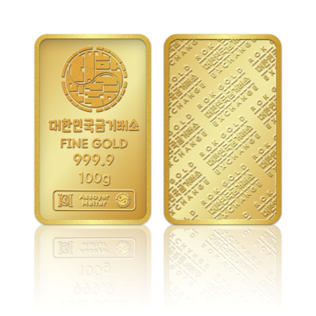 대한민국금거래소 대한민국금거래소 골드바 100g_기본케이스