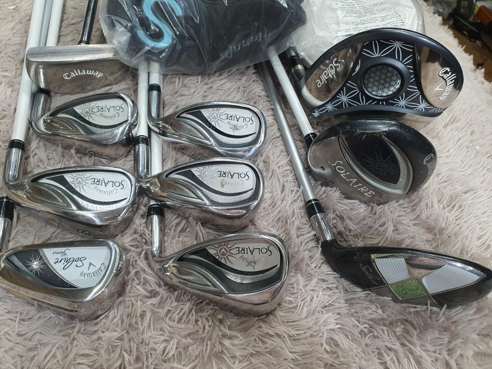 [Callaway]캘러웨이골프 중고 캘러웨이 솔레어 여성용 풀세트