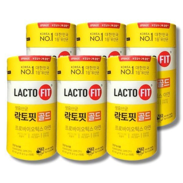 하프클럽(식품) [하프클럽/기타]종근당건강 락토핏 골드 2g 50포 6통 /wb