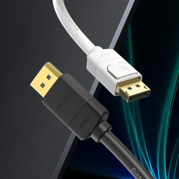 아트박스 아트박스/아트뮤 VESA 인증 DP to DP 1.4 8K DisplayPort 케이블 버튼 2m