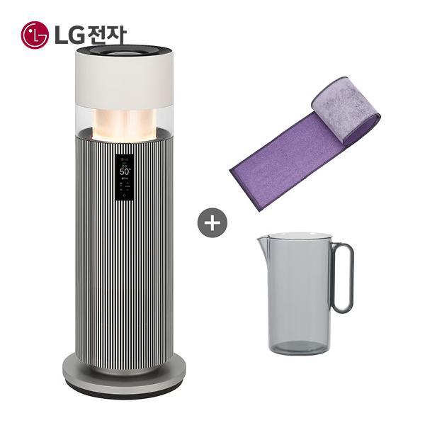[렌탈]LG전자 [렌탈]LG 퓨리케어 AI 오브제컬렉션 하이드로타워 Max + 급수비커 + 알레르겐 특화필터 HY856RSAAP 자가관리 6년/6년 약정/72개월 의무사용
