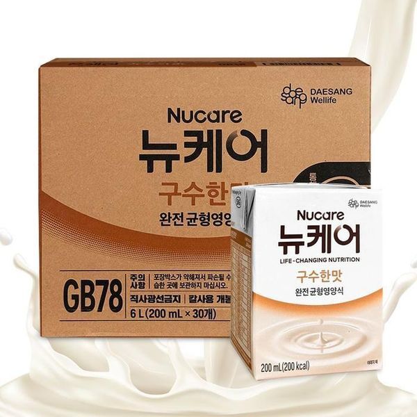 하프클럽(식품) [하프클럽/기타]미으 뉴케어 구수한맛 200ml 30팩 환자식 유동식 노인