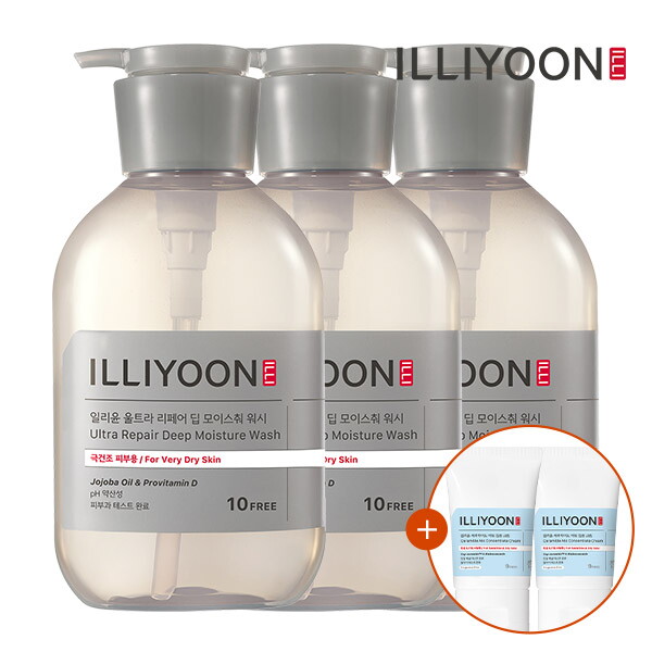 일리윤 일리윤 울트라 리페어 딥 모이스춰 워시 500ml 3입