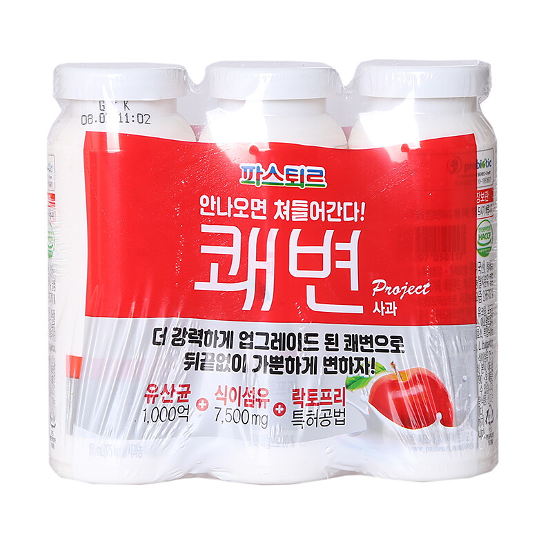 파스퇴르 쾌변 요구르트사과 150ml24입
