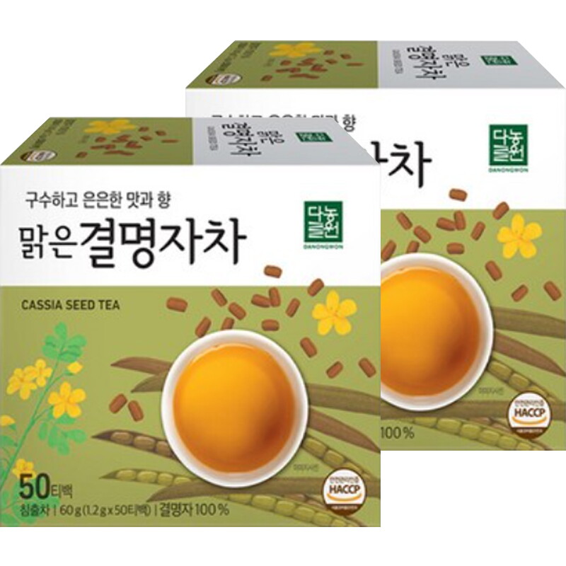 다농원 다농원 맑은 결명자차 50T(40T+10T)x2개