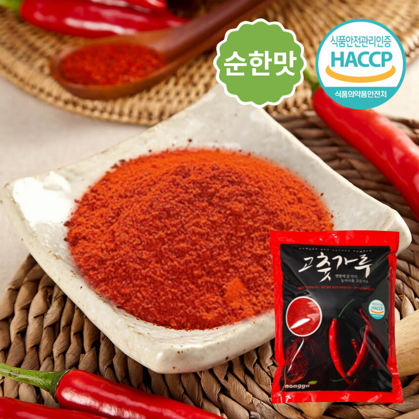 충북 제천 태양초 고춧가루 26년 태양초 국산 고춧가루 순한맛 1kg (고운입자)