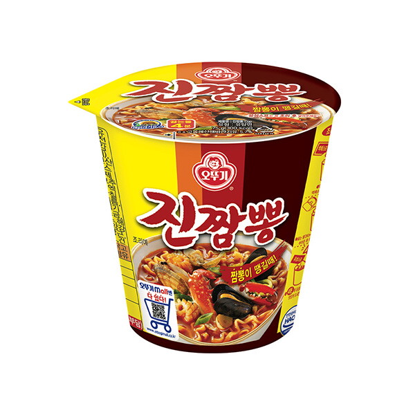 오뚜기 소컵라면 오뚜기 진짬뽕 75g 30개