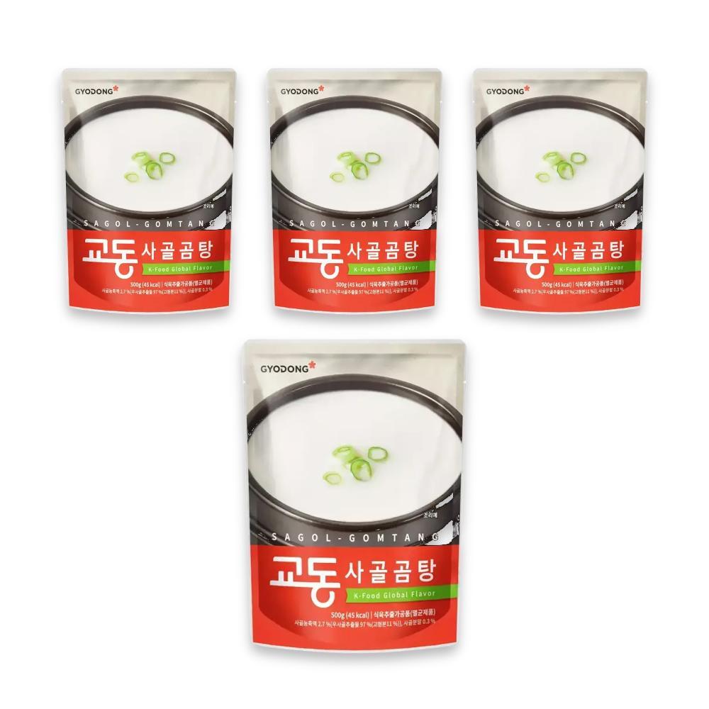 교동식품 교동식품 사골곰탕 500g x 4팩