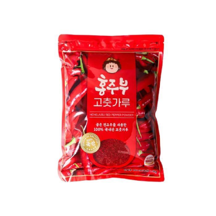 셀러허브 식품 25년산 국내산 맷돌 방식으로 간 홍주부 햇 고춧가루 1kg/J