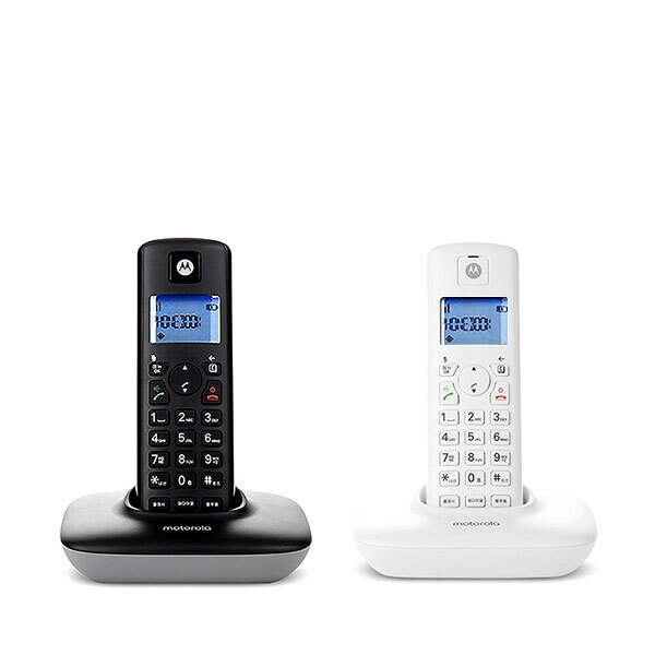 모토로라 모토로라 무무선 전화기 T401A 행사 블랙