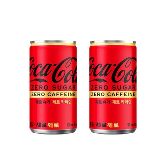 셀러허브 식품 코카콜라 제로 제로카페인 190ml 30캔