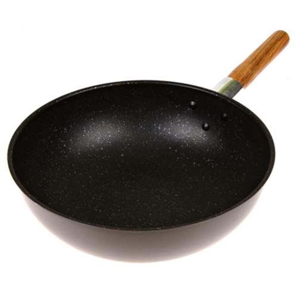 에이치플러스몰 토스코 코팅자루 중국팬 38cm