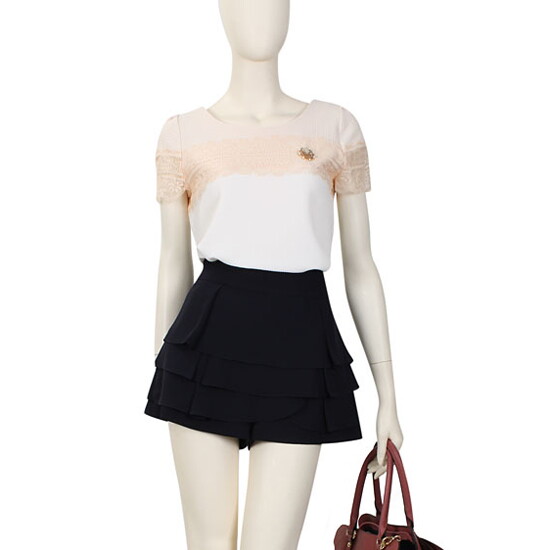 [리안뉴욕]브롯지 레이스 블라우스 [RJCWTP020]