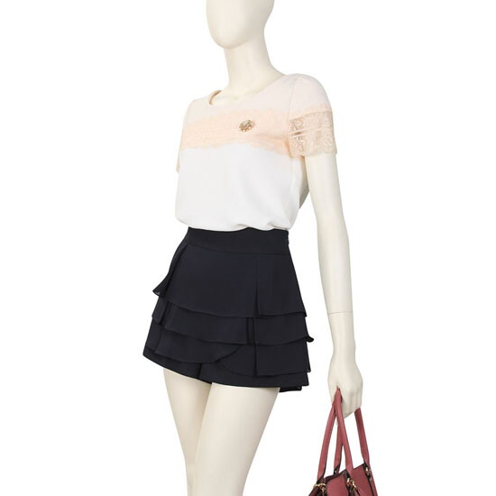 [리안뉴욕]브롯지 레이스 블라우스 [RJCWTP020]