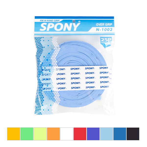 스포니 스포니 배드민턴 테니스 오버그립 25개입 N1002