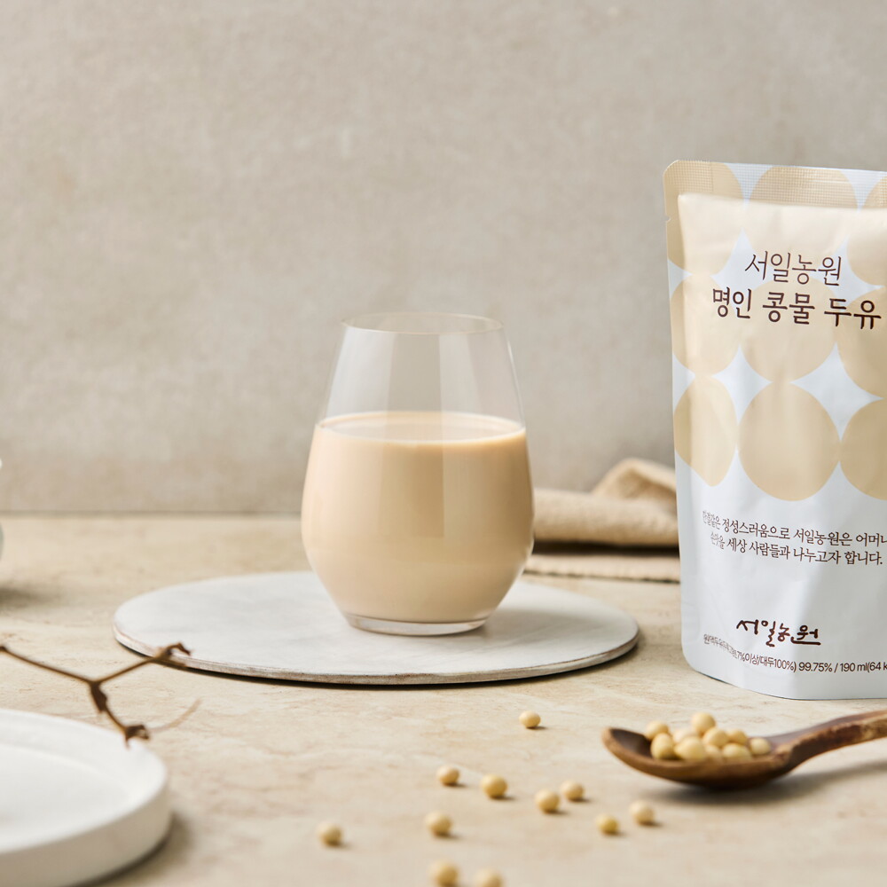 [서일농원] 서분례 명인 콩물 두유 190ml x 60팩 5