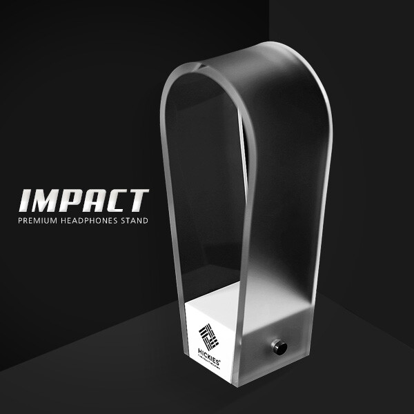 히키스 케이블수납 블루투스 헤드셋 헤드폰 스탠드 IMPACT
