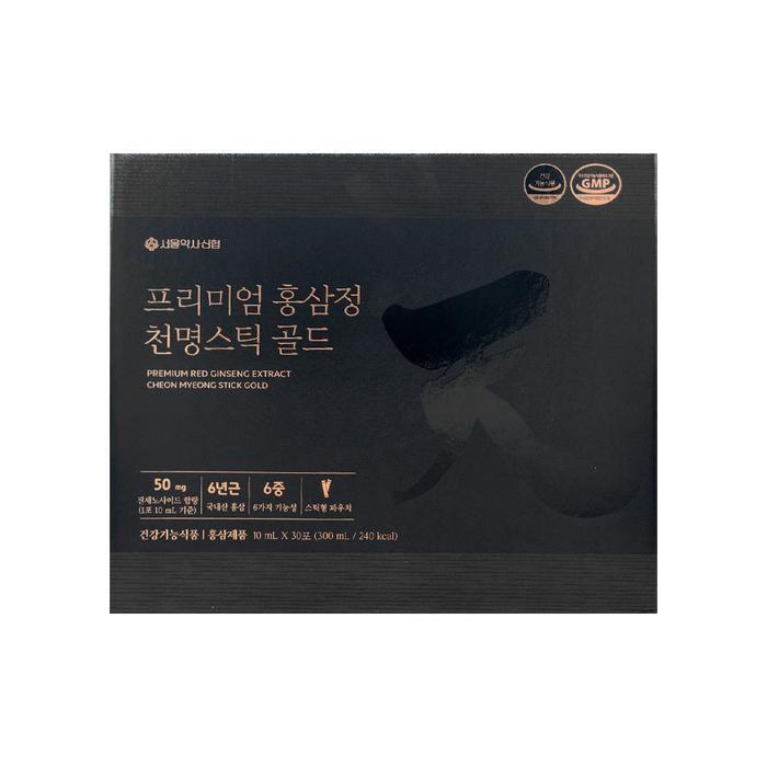 셀러허브 식품 서울약사신협 프리미엄 홍삼정 천명스틱 골드 10ml 30포/mjc