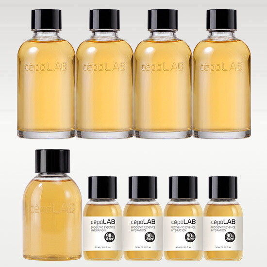 [(주)나우코스]세포랩 초기초블랙라벨 패키지 세포랩 바이오제닉 에센스 하이드레이션 155ml(4)+100ml(1)+30ml(4)