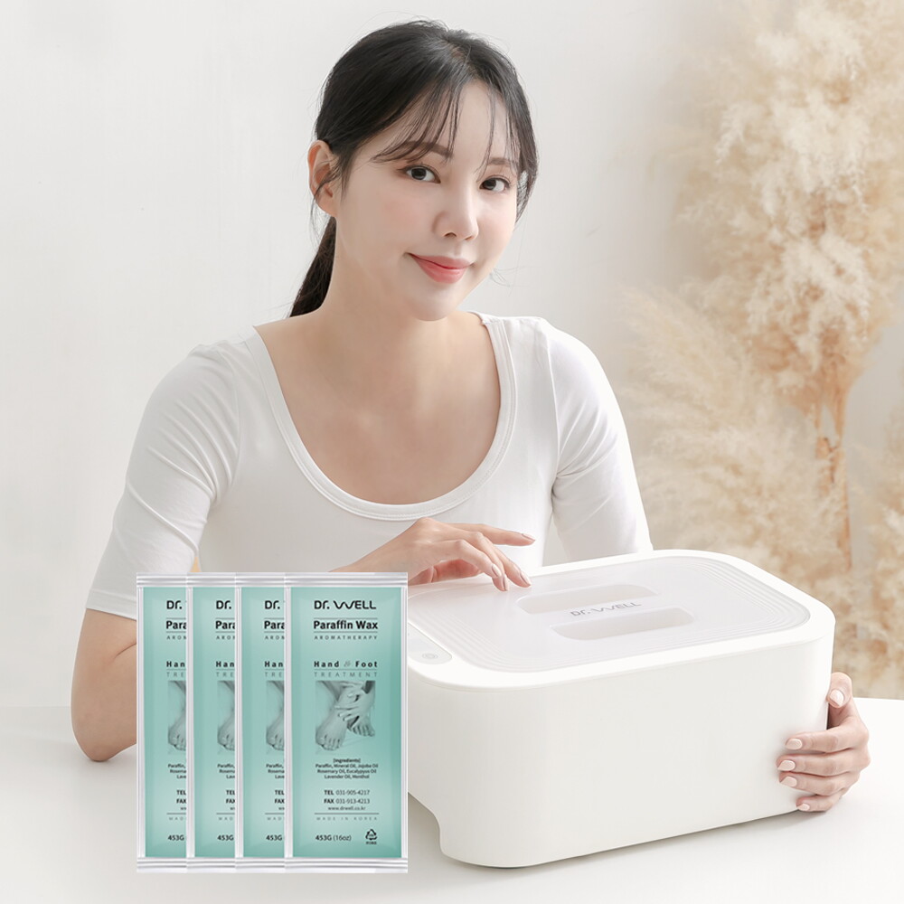 닥터웰 닥터웰 파라핀 베스 가정용 손 촛농 테라피 기계 DR-660 (본체+왁스4개)