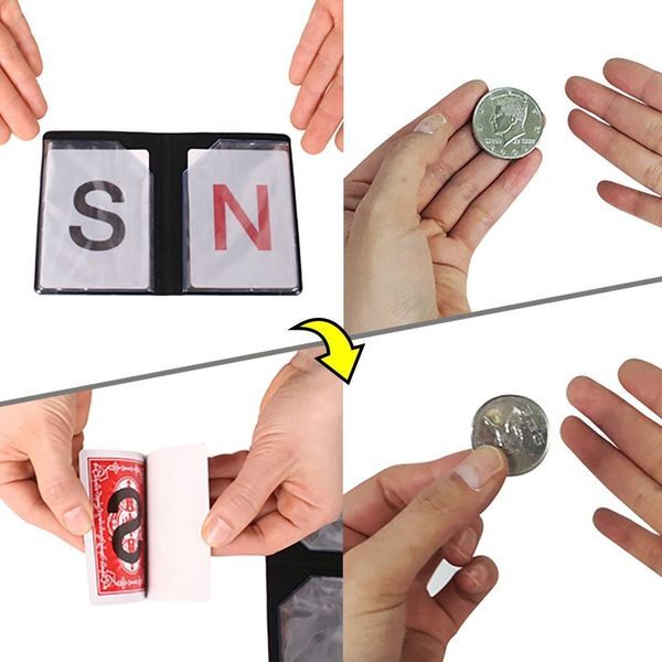 알티피아 [하프클럽/알티피아]JL매직 고급 SN 멜트카드 하프달러 동전 카드마술 이동하는마술 복사마술 동전마술 간단한 초보 마술 도구
