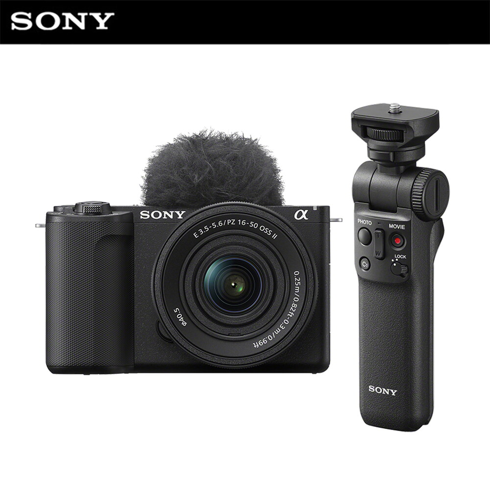 소니 #소니 카메라 ZV-E10M2K 블랙 (SELP16502 렌즈킷) + GP-VPT2BT 블루투스 슈팅그립 / 브이로그 알파