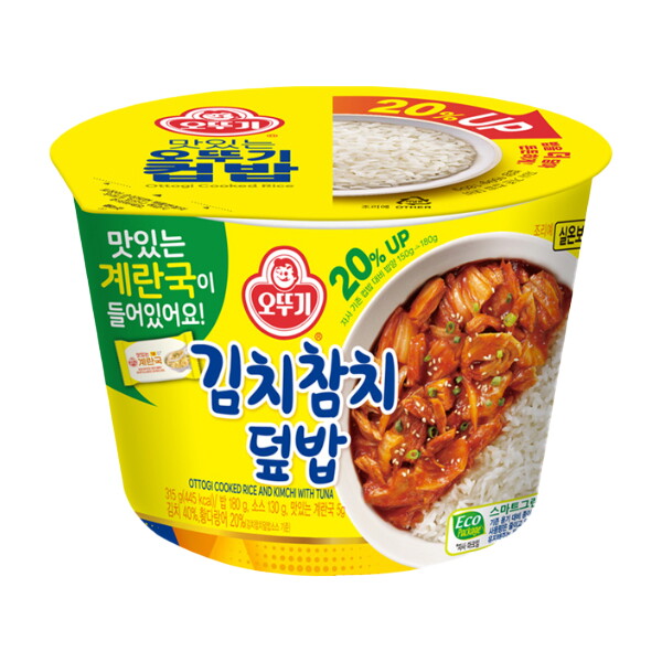 오뚜기 오뚜기 컵밥 김치참치덮밥 12개