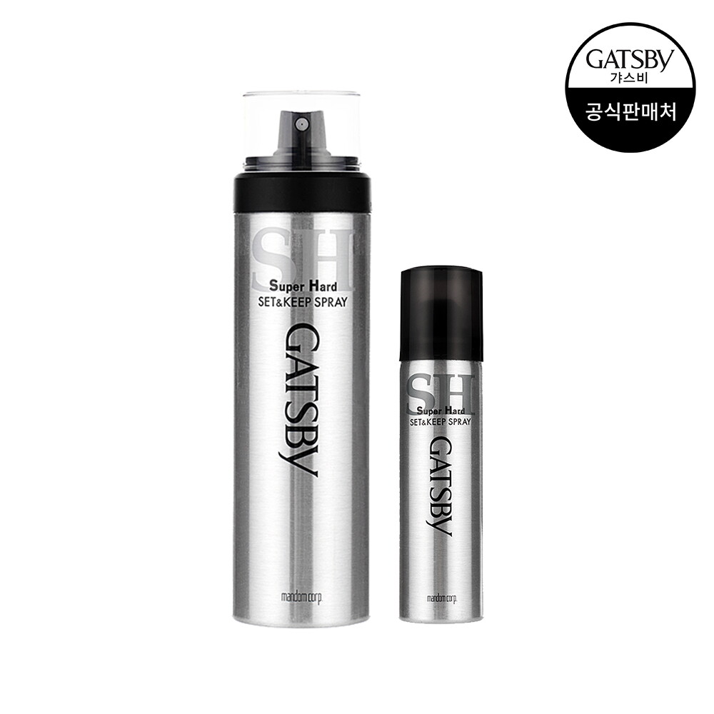 갸스비 갸스비 셋&킵스프레이 슈퍼하드 세트 (263ml+67ml)