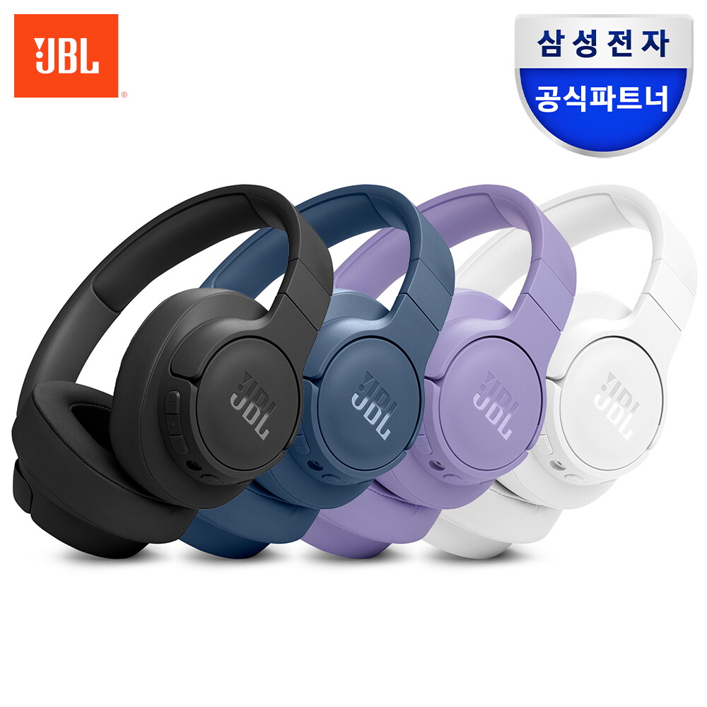 제이비엘_음향기기 삼성공식파트너 JBL T770NC 액티브 노이즈캔슬링 블루투스 헤드셋 무선 헤드폰