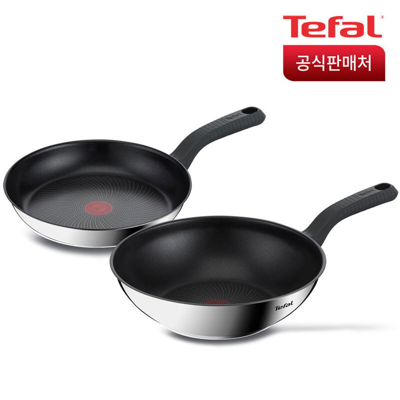 테팔 테팔 인덕션 에센스쿡 2종(팬24+웍28)